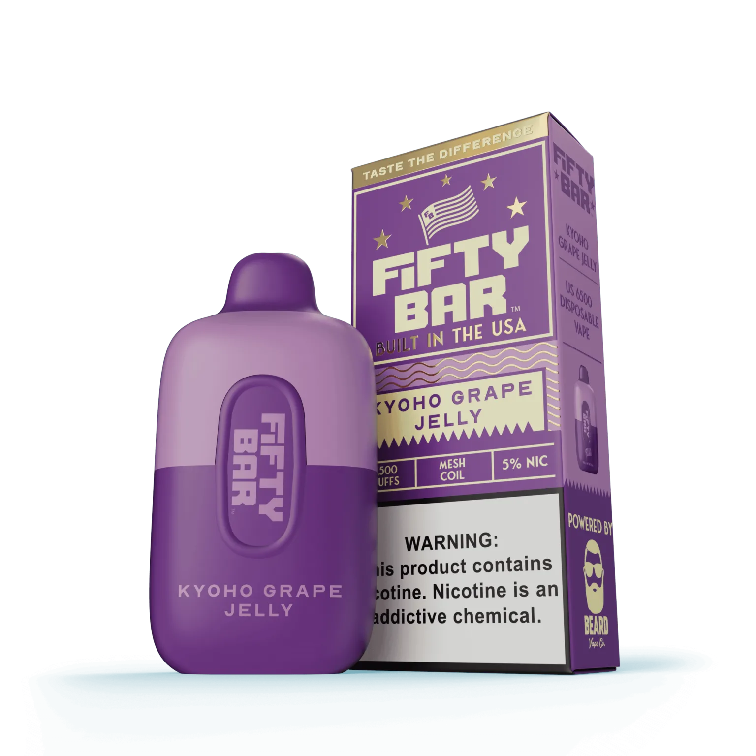 Kyoho Grape Jelly Fifty Bar Original Series disposable vape