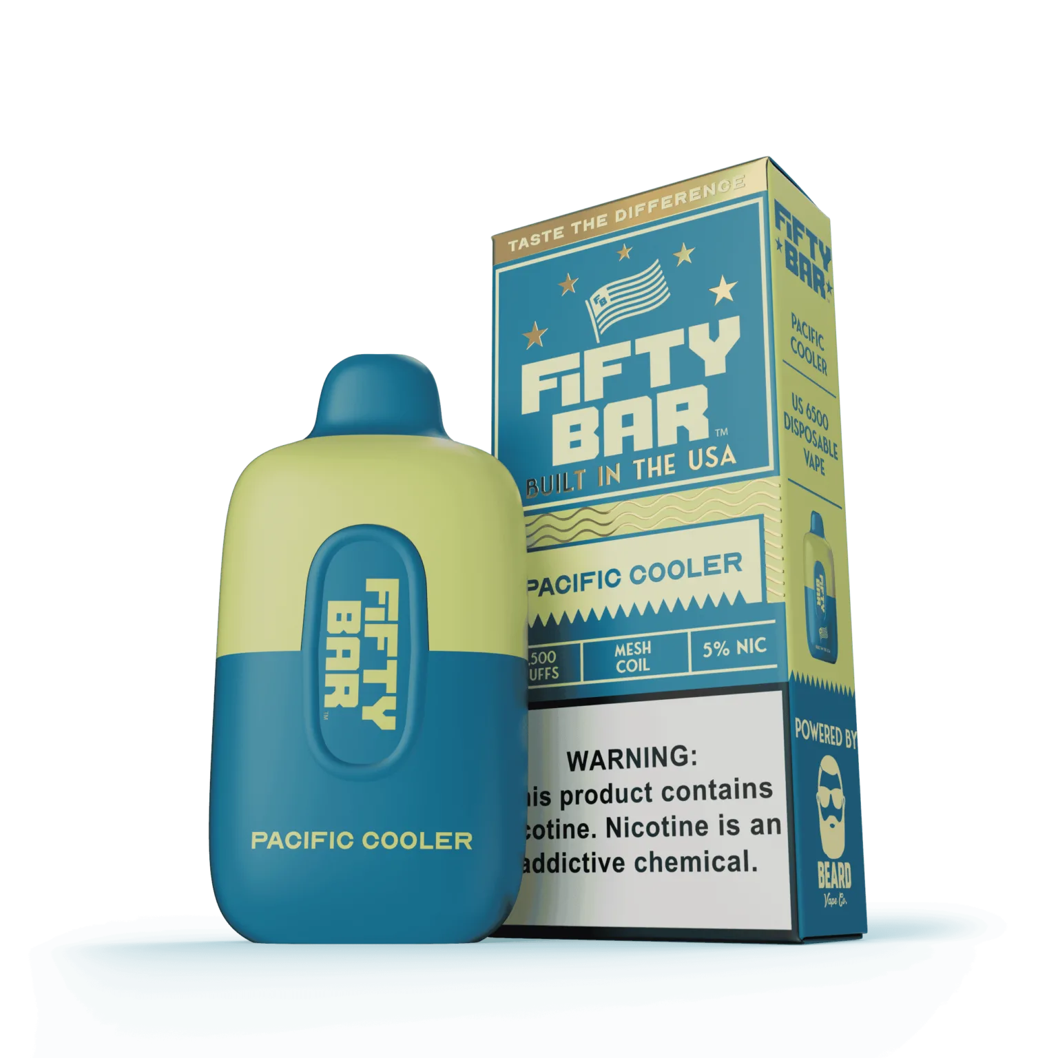 Pacific Cooler Fifty Bar Original Series disposable vape