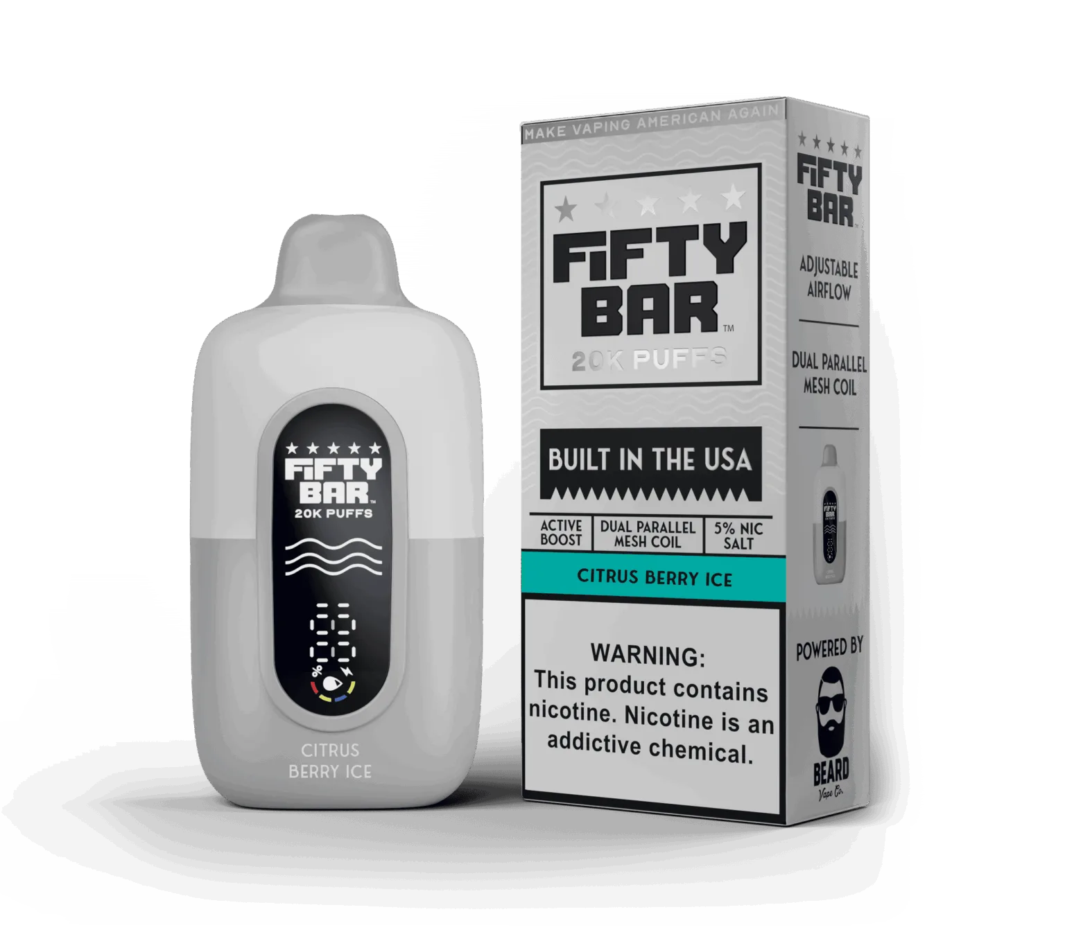 Baja Mango Fifty Bar White Series disposable vape