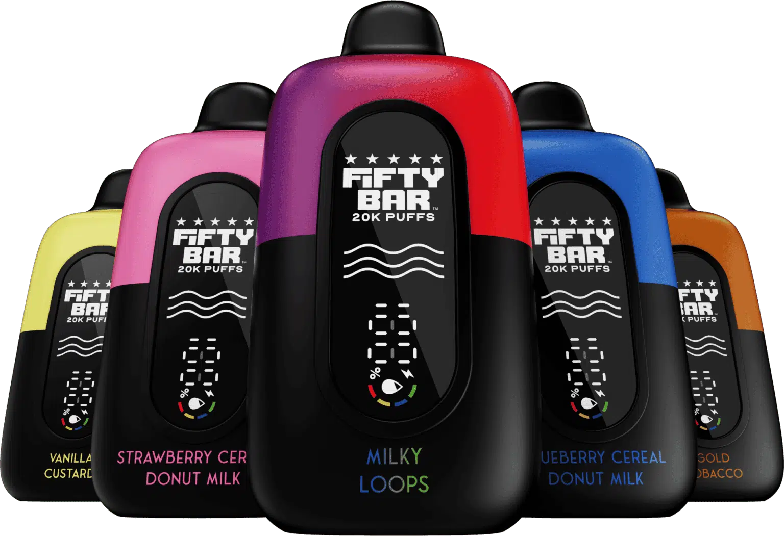 Fifty Bar Black Series — dark premium devices