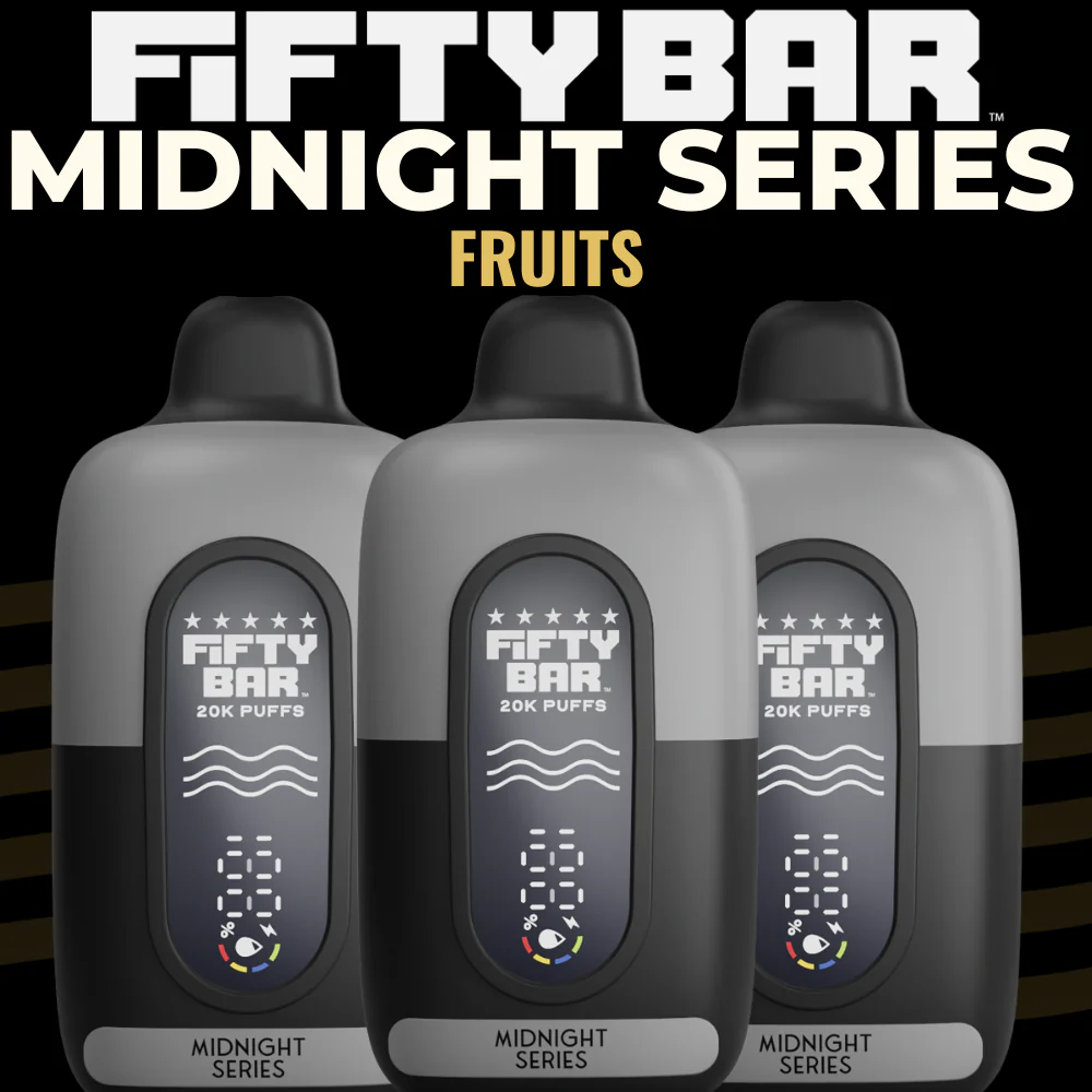 Fifty Bar Midnight Series — 20K Puffs