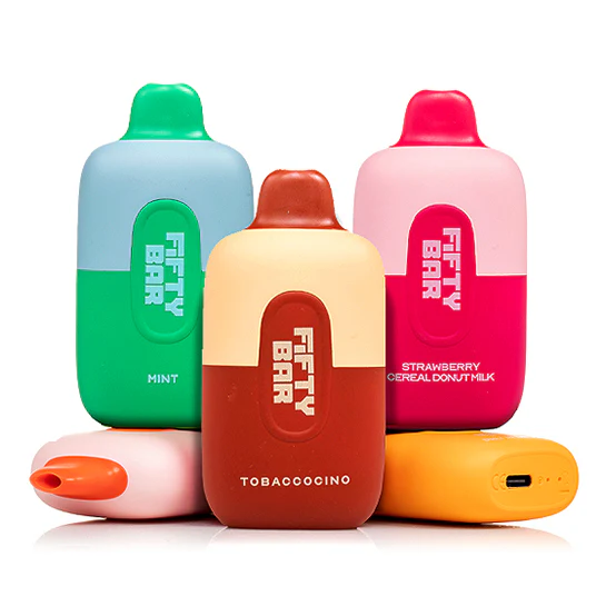 Fifty Bar Original Series — multiple colorful devices